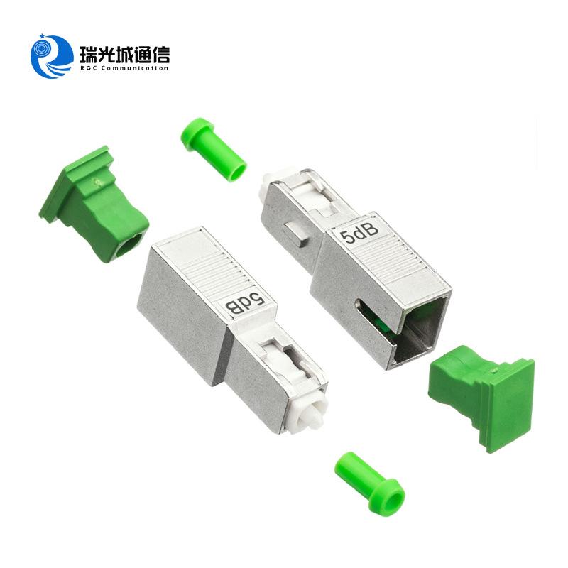 Bộ chuyển đổi âm dương SC / APC tốt nhất 0-30dB sợi quang nam và nữ bộ suy hao cố định mặt bích bộ chuyển đổi bộ ghép nối sợi quang