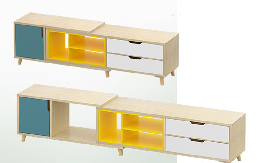 Kệ tivi hiện đại bằng gỗ công nghiệp