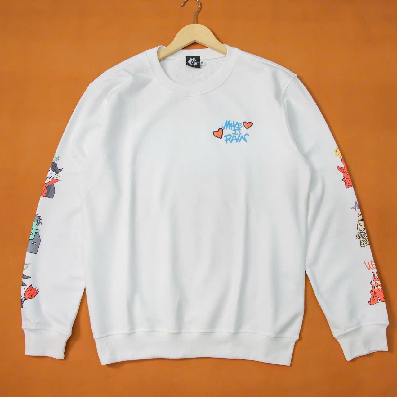 Áo sweater thu đông chất nỉ