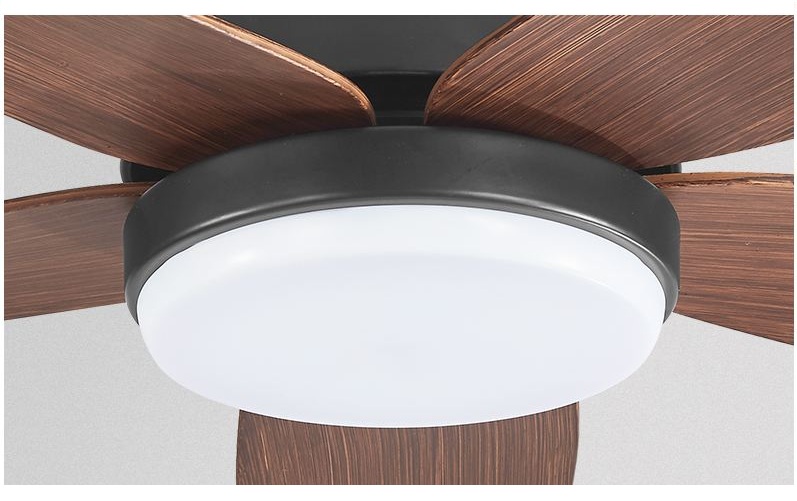 Hình ảnh Đèn quạt LED SHIO trang trí nội thất hiện đại 3 chế độ ánh sáng