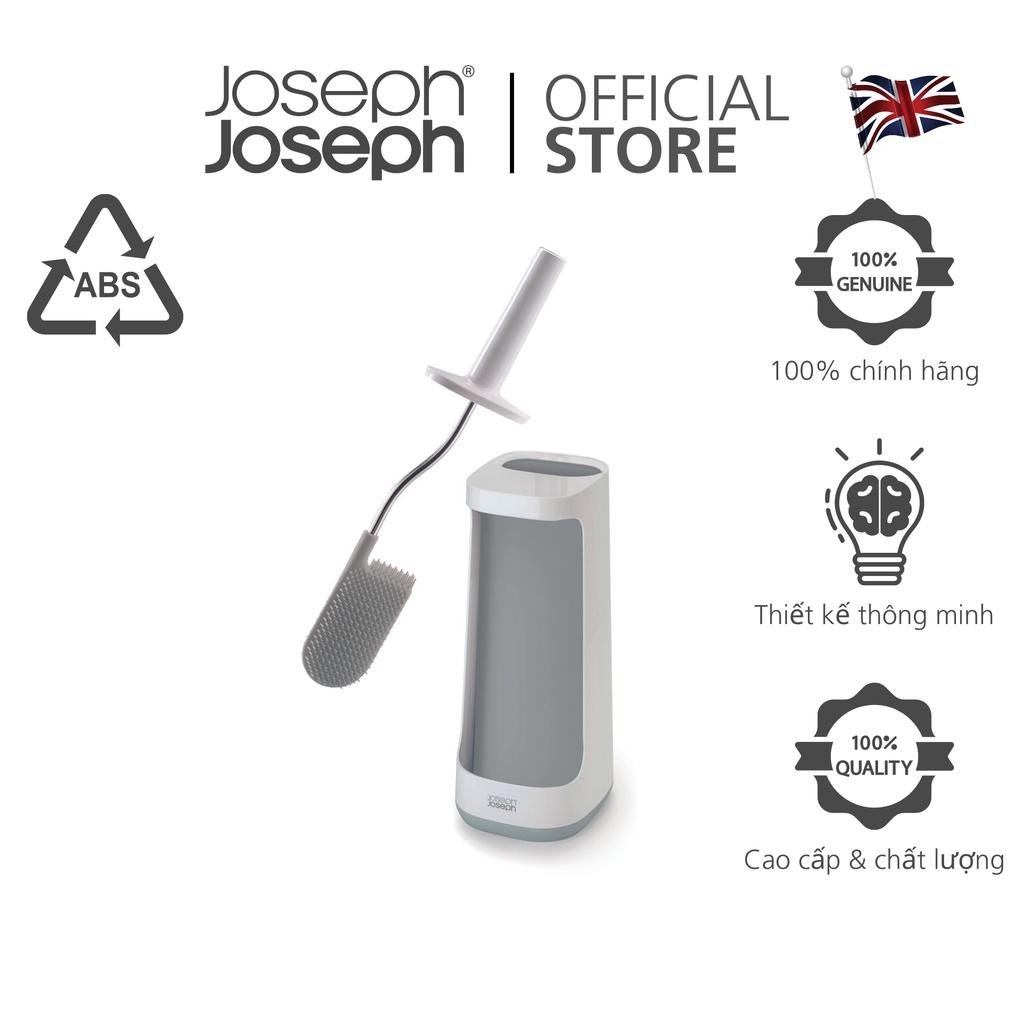 Bộ Cọ Toilet Joseph Joseph 705164 - Flex Plus Toilet Brush with Storage Caddy Grey