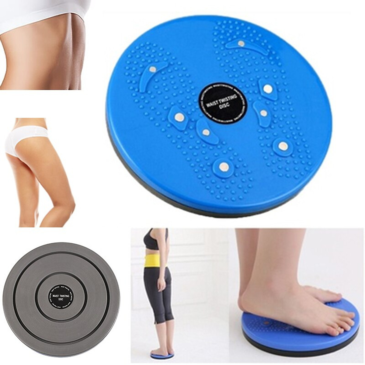 Đĩa xoay eo tập thể dục 360 độ bàn xoay tập cơ bụng cho eo thon tại nhà và phòng gym có hạt massage bàn chân, Đĩa Xoay Tập Eo - Bàn Xoay Tập Eo - Đĩa Xoay Eo Giảm Cân - Bàn Xoay Eo Tập Thể Dục Hiệu Quả, dụng cụ thể thao - Chính hãng dododios