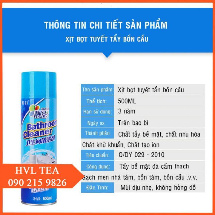 Chai Xịt Vệ Sinh Nhà Bếp Bọt Tuyết Kitchen Cleaner, Phòng Tắm