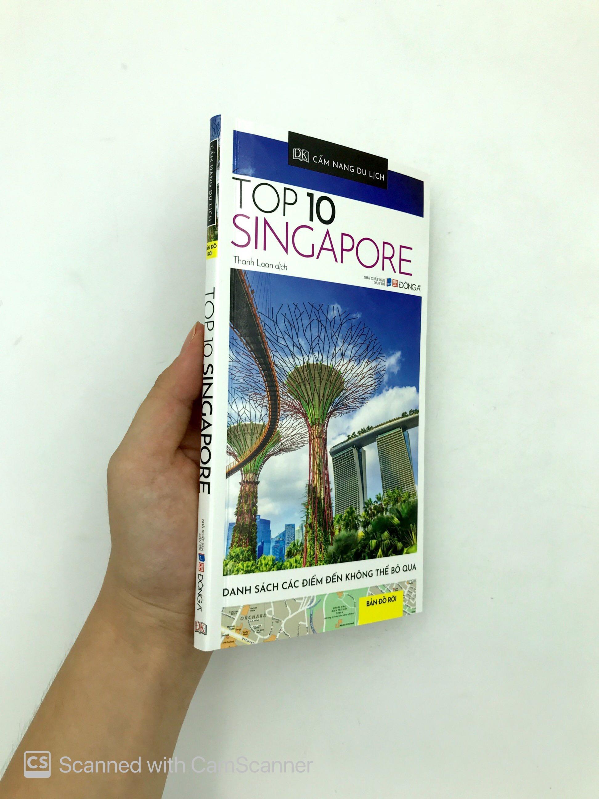 Sách Cẩm Nang Du Lịch - Top 10 Singapore