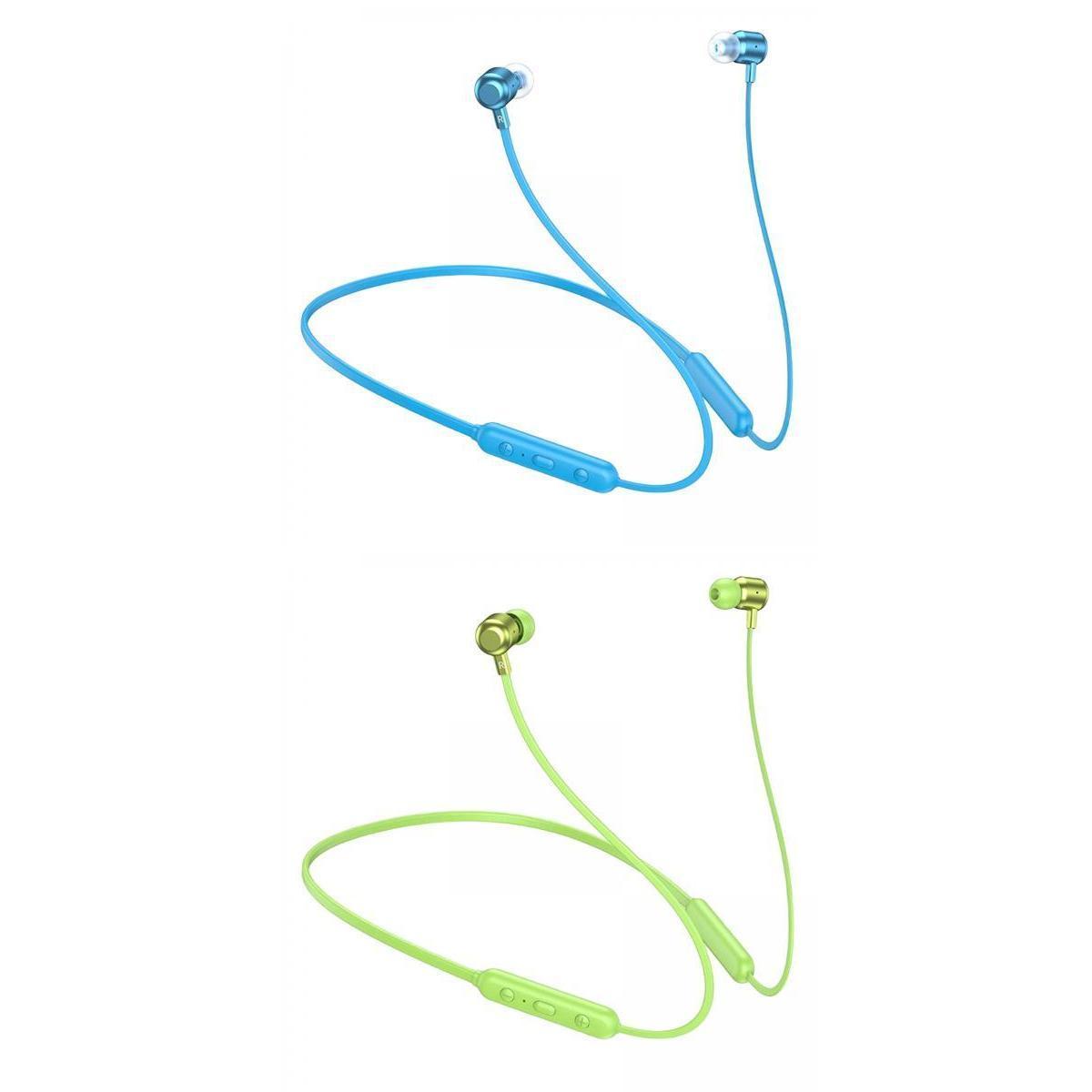 2 Pieces Wireless Bluetooth 5.1 Headphones Stereo Built-in Mic for Sports