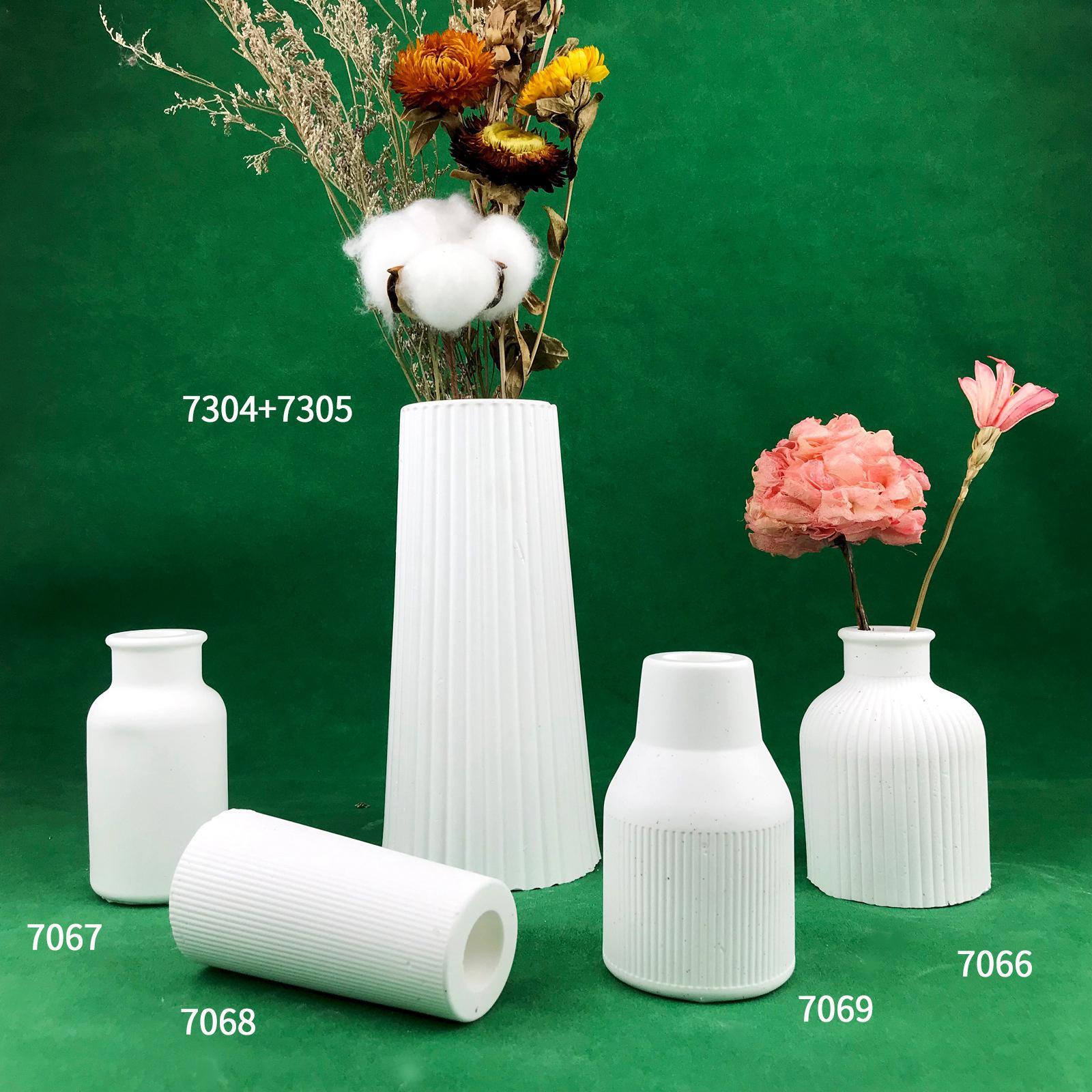 Resin Casting DIY Epoxy Tool Table Centerpieces Clay Vase Silicone Mould