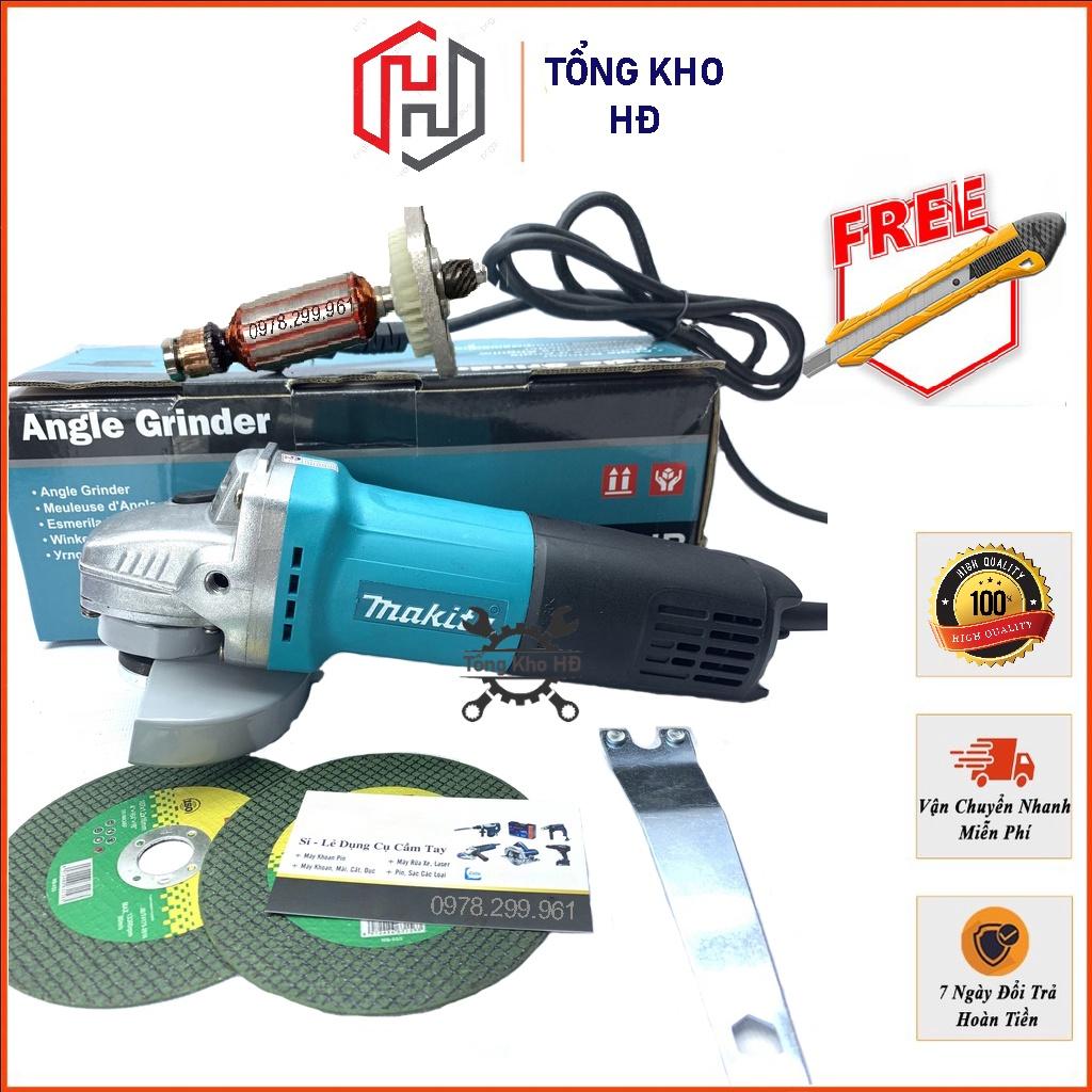 Máy Mài, Máy Cắt Cầm Tay MKT 9553HB Công Suất Lớn 840W, Lõi Đồng 100%, Công Tắc Đuôi Hàng Loại 1 - Tặng Kèm Lưỡi Cắt Sắt