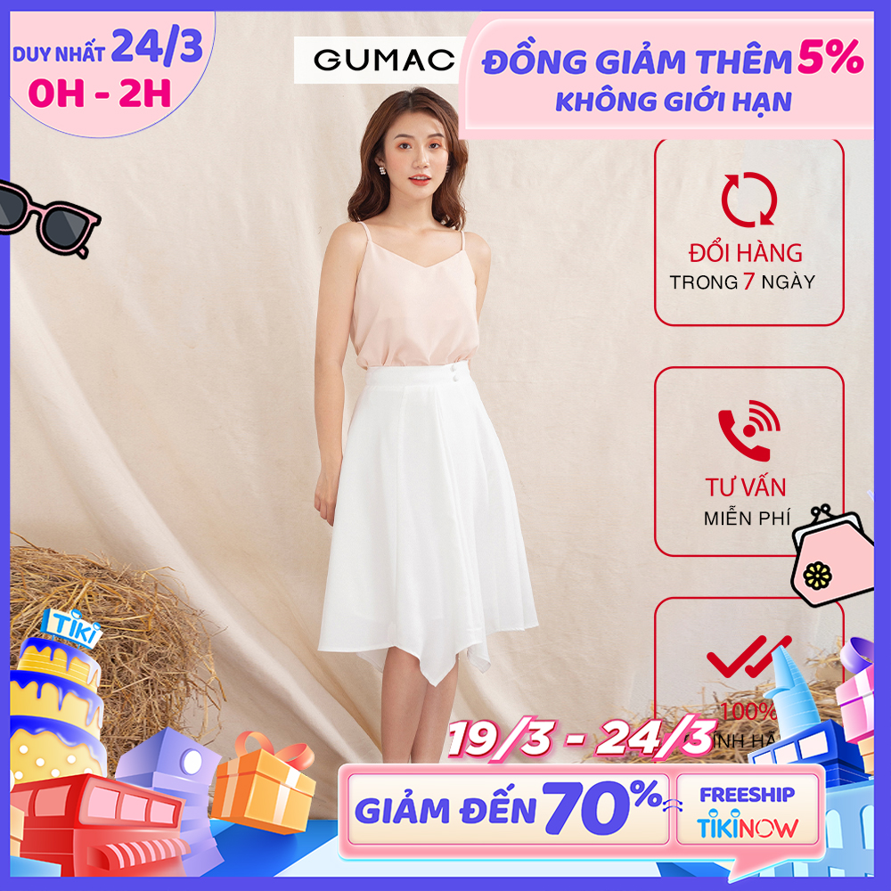 Áo sơ mi    AA1067 GUMAC thiết kế  2 dây