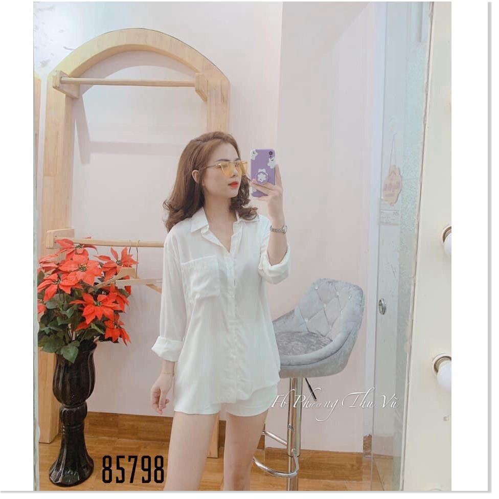 SET BỘ ĐỒ SƠ MI TRẮNG NỮ SIÊU ĐẸP ĐỦ SIZE