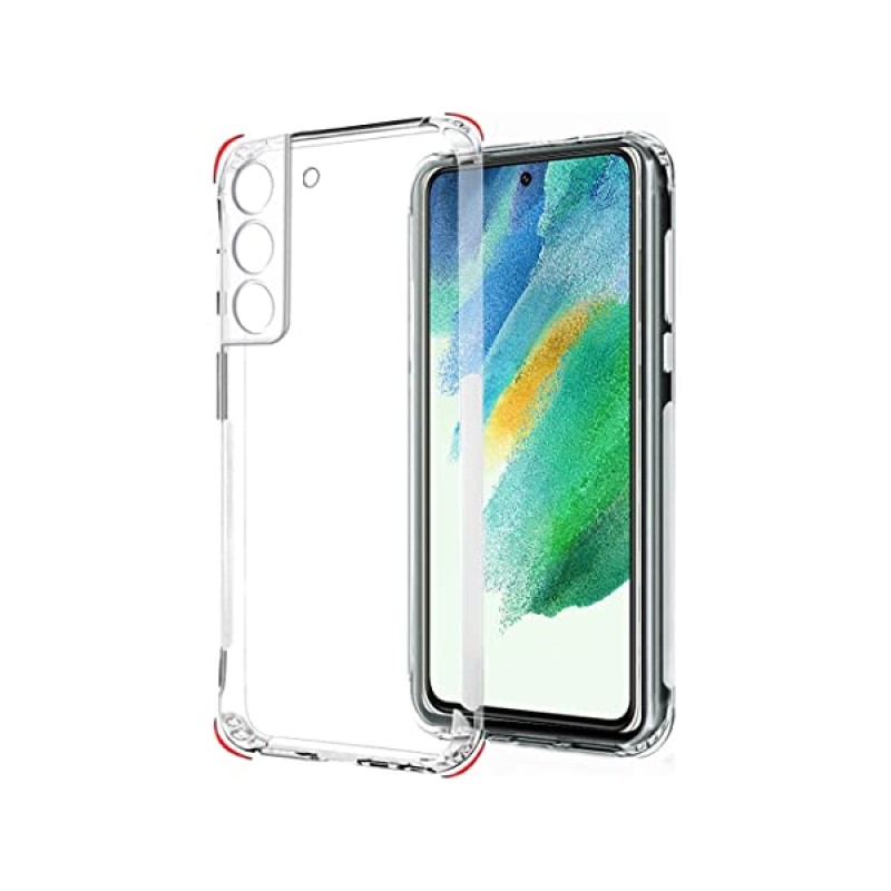 Ốp lưng cho Samsung S21 FE trong suốt chống sốc phát sáng khi bật led