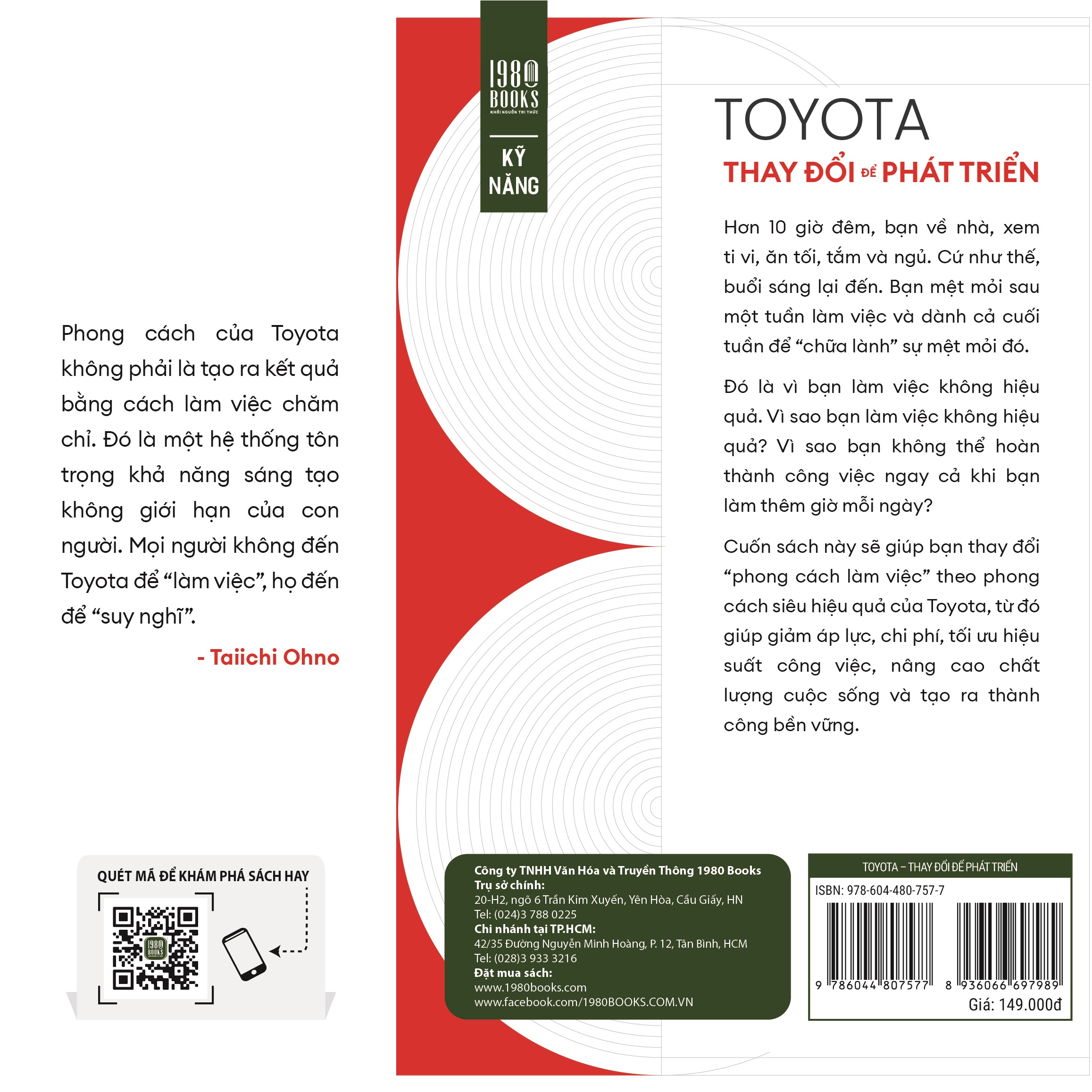Sách - Toyota Thay Đổi Để Phát Triển - Erina Watanabe