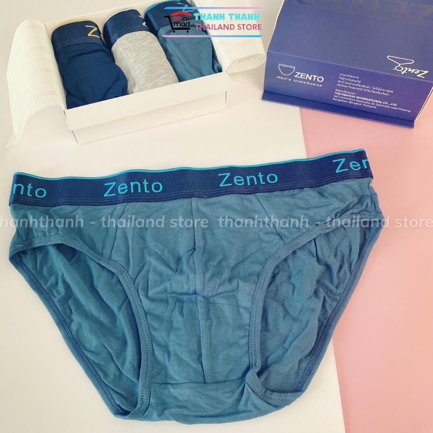 Quần Sịp Nam chất cotton mêm thấm hút mồ hôi ZENTO Thái Lan