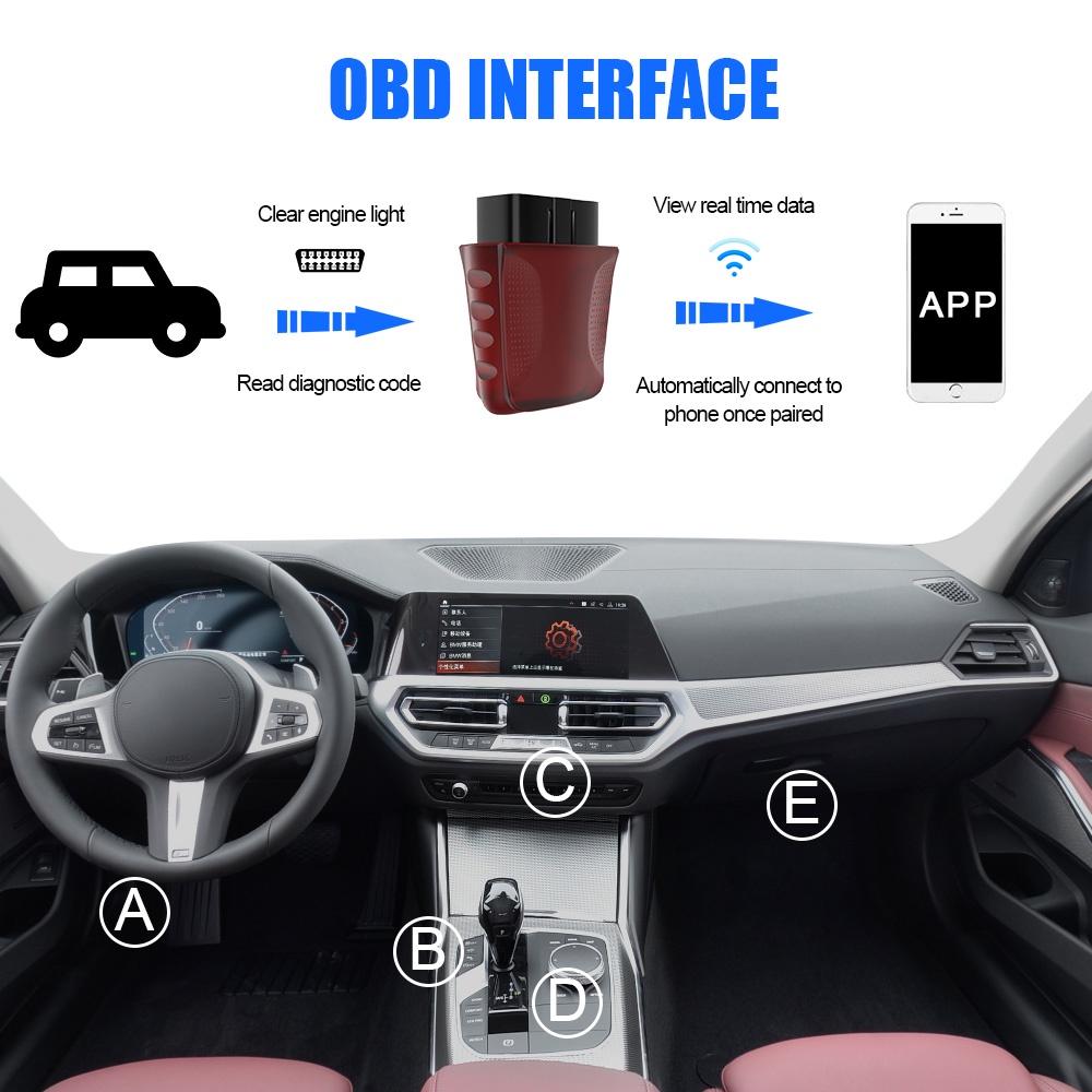 Thiết bị quét chẩn đoán lỗi OBDII cho Android/PC/IOS