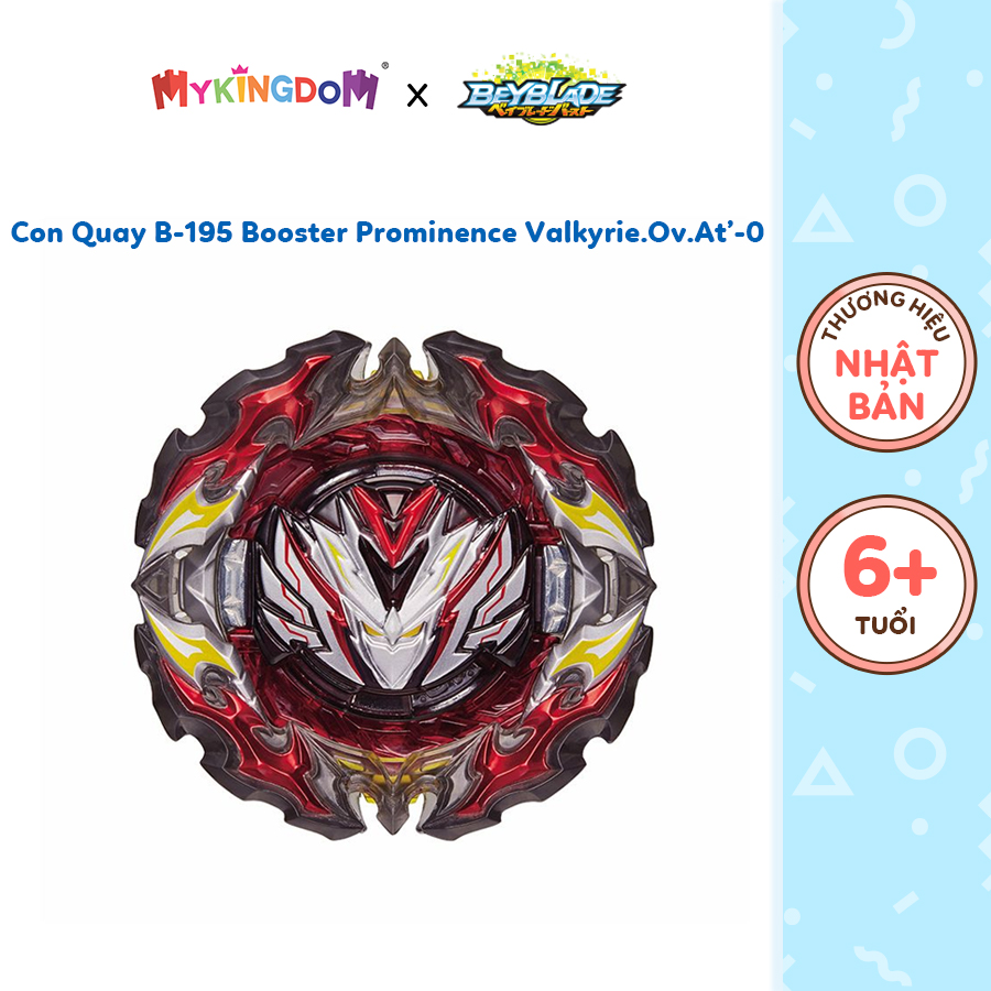 Đồ Chơi Con Quay B-195 Booster Prominence Valkyrie.Ov.At’-0 Beyblade 6 205876