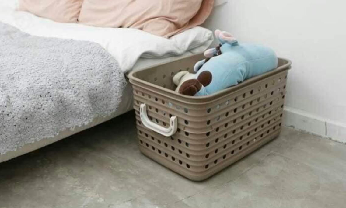 Giỏ nhựa đựng đồ có quai xách hai bên hàng cao cấp nội địa Nhật - ANTH229