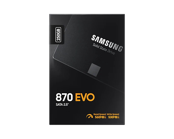 Ổ cứng gắn trong SSD Samsung 870 EVO 2.5 inch SATA 3  - Hàng chính hãng