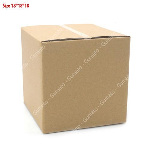 Hộp giấy P42 size 18x18x18 cm, thùng carton gói hàng Everest