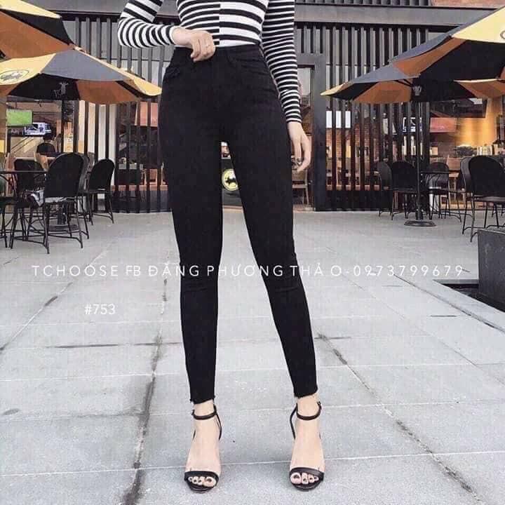 Quần tregging nữ cạp cao