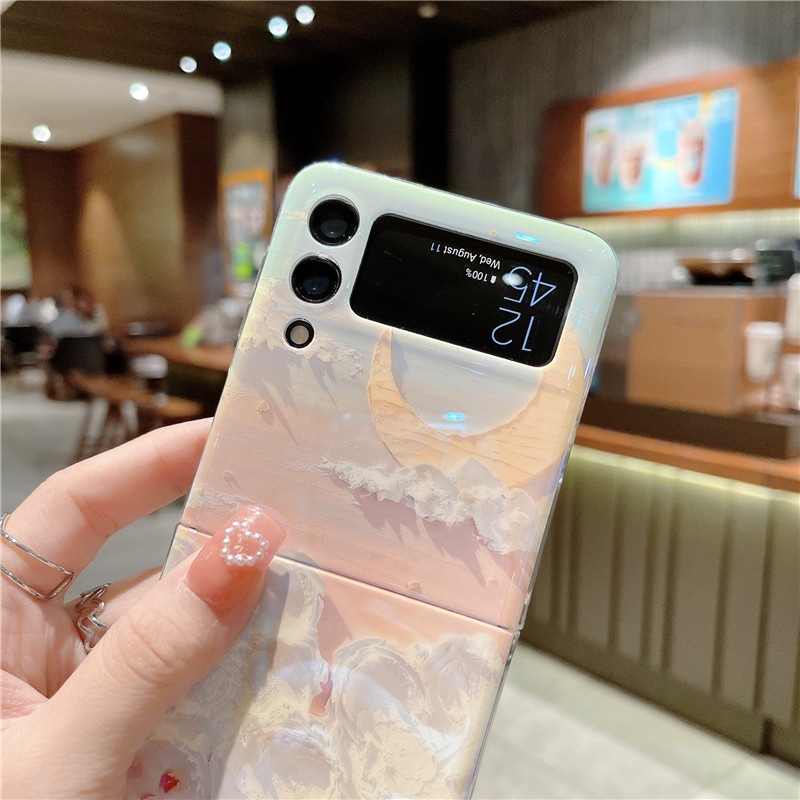 Ốp lưng cho samsung Z flip3 - Z flip4 - Z flip 3 - Z flip 4 - Zflip3 - Zflip4 5G