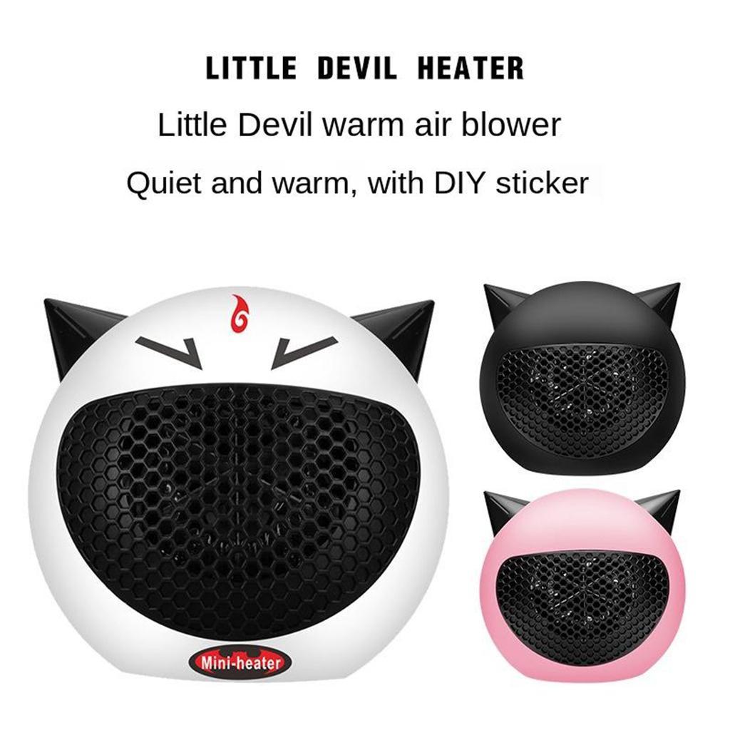 Electric Portable Heater Warm Heating Space Warmer Desk Home Office