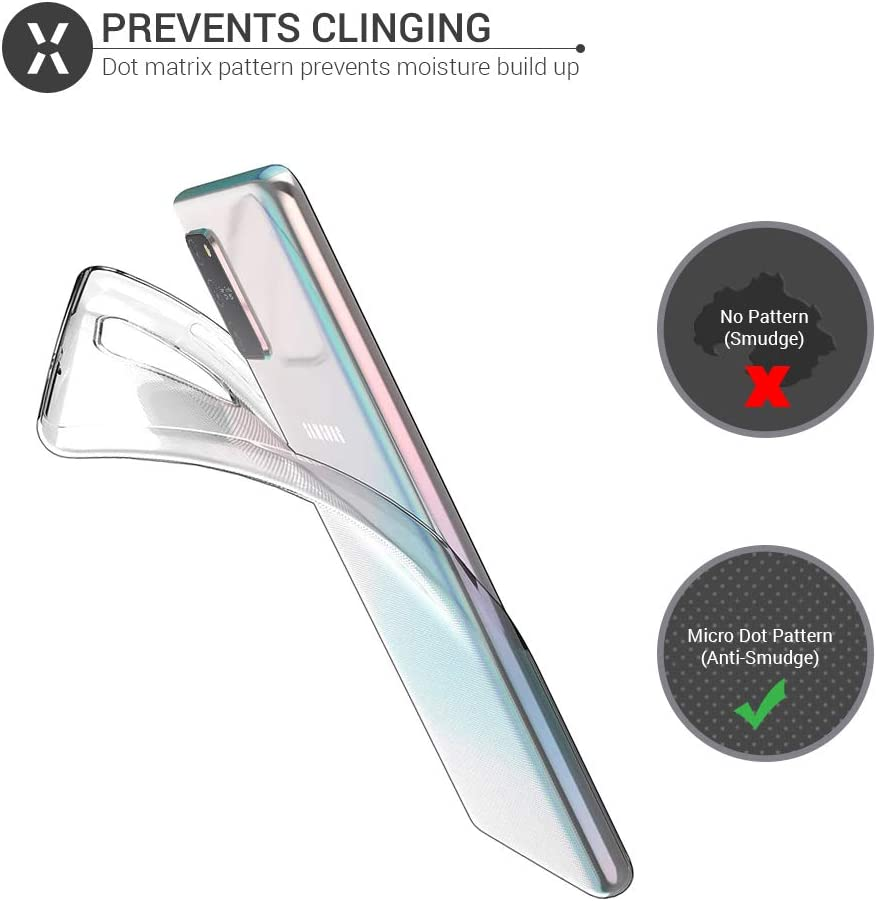 Ốp lưng silicon dẻo cho Samsung Galaxy S10 Lite hiệu Ultra Thin trong suốt mỏng 0.6mm độ trong tuyệt đối chống trầy xước - Hàng nhập khẩu