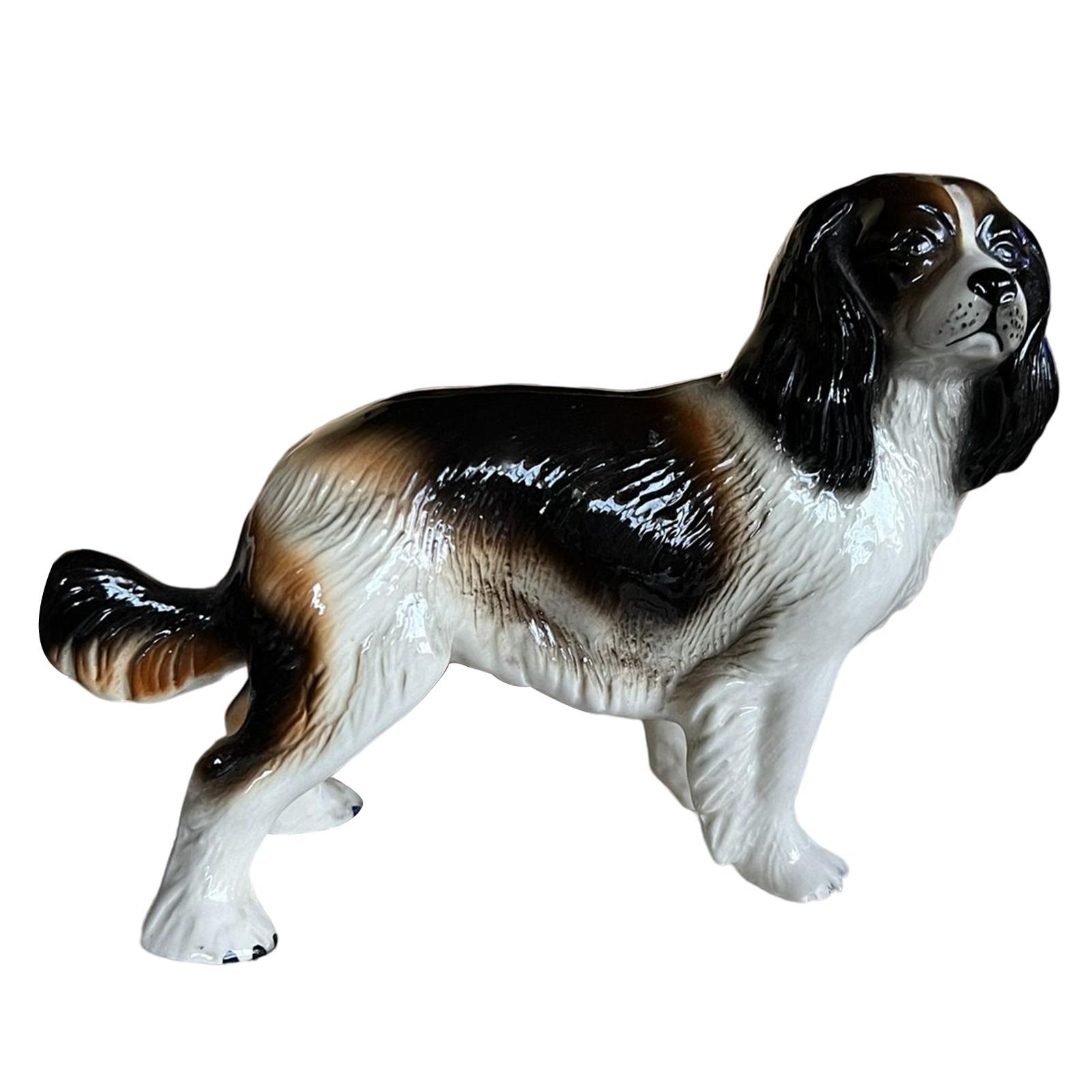Adorable Dog Animal Figurine Statue Resin Animals Figure for Decoration