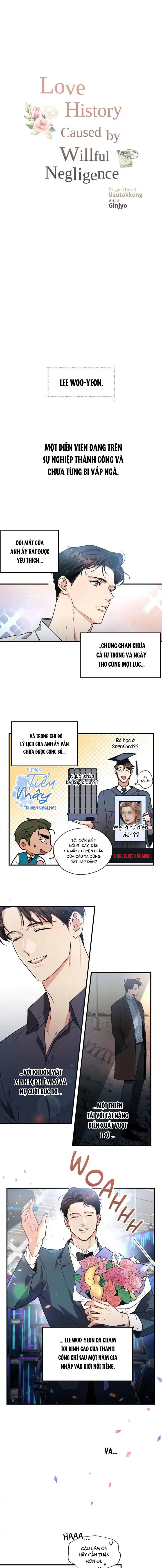 tình yêu không nhất thiết phải có chủ ý chapter 1 2