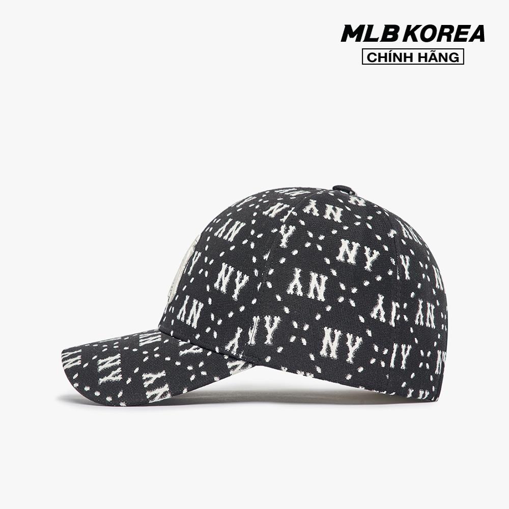 MLB - Nón bóng chày unisex Dia Monogram Structured 3ACPM023N-50BKS