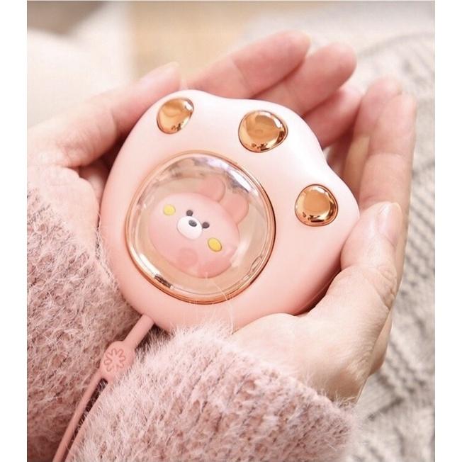 Máy Sưởi Mini Cầm Tay Đa Chức Năng Hình Chân Mèo So Cute - Quạt Sưởi Ấm Mini Thông Minh Nhỏ Gọn Bỏ Túi, Ấm Mọi Nơi
