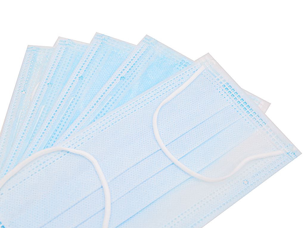 Khẩu Trang Y Tế 3 Lớp Niva Gói 10 Cái Kháng Khuẩn, Ngăn Khói Bụi, Vi Khuẩn Hàng Chính Hãng