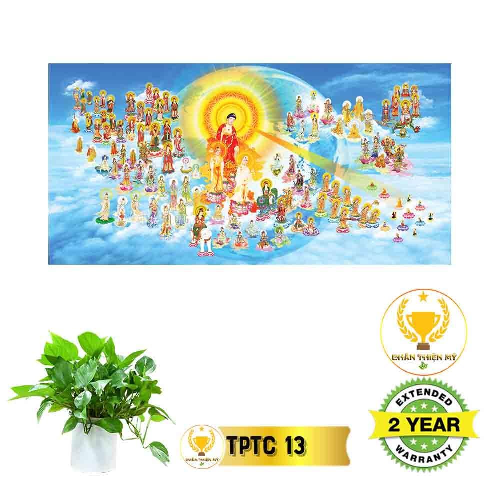 Tranh Tây Phương Thánh Chúng có khung_TPTCK2