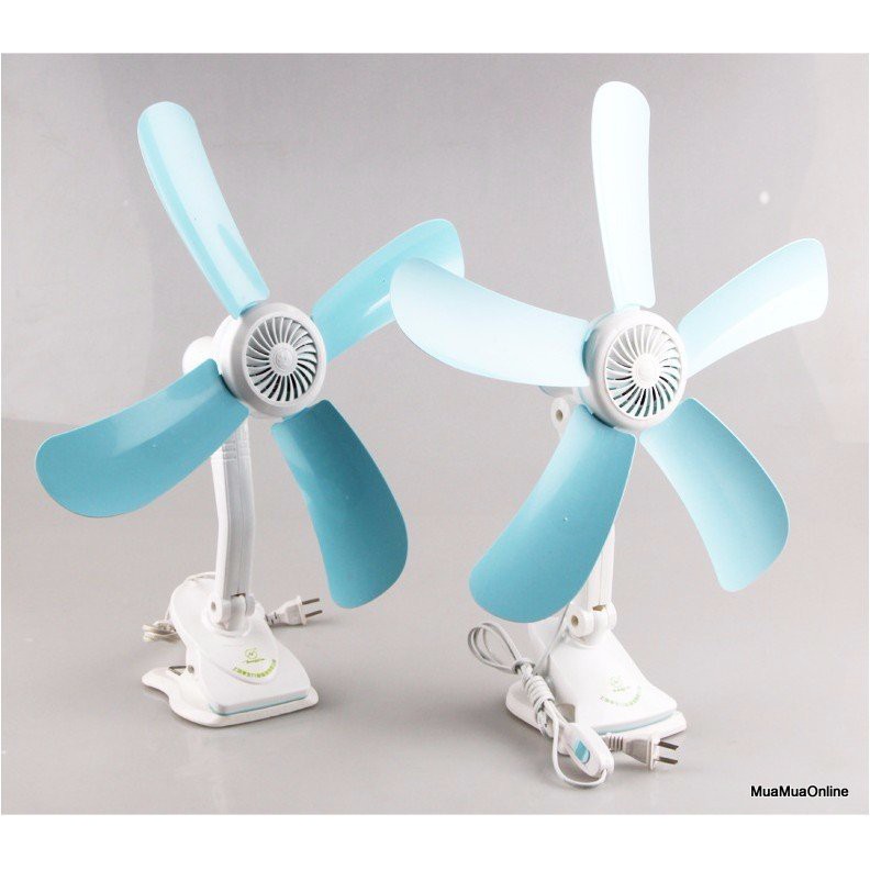 Quạt Kẹp Bàn 5 Cánh 8W - Hàng chính hãng