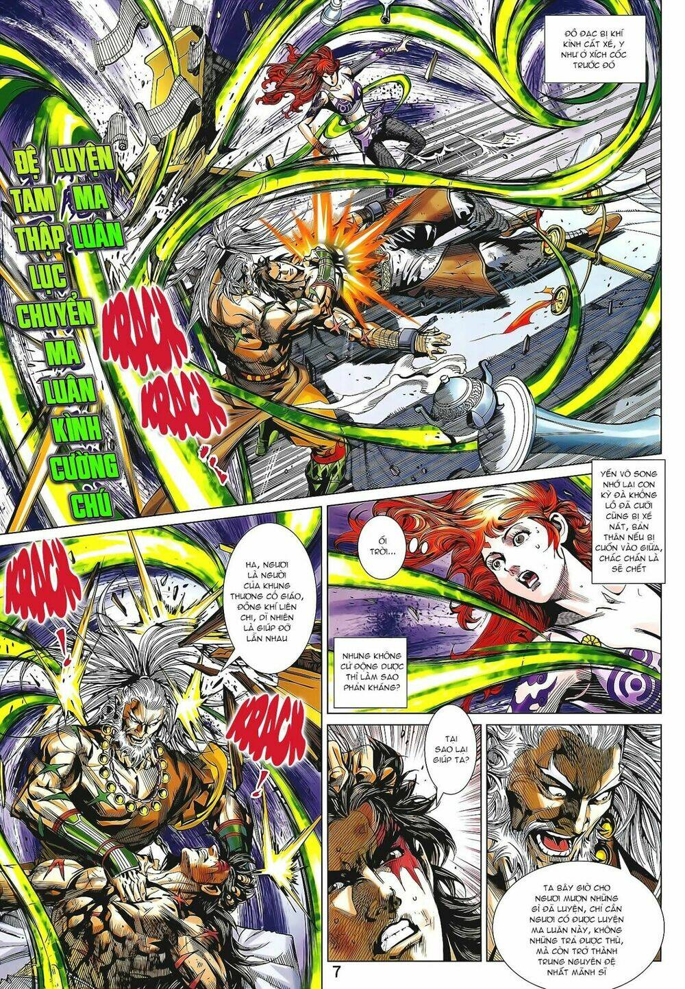 xuân thu mãnh sĩ chapter 10.1 7