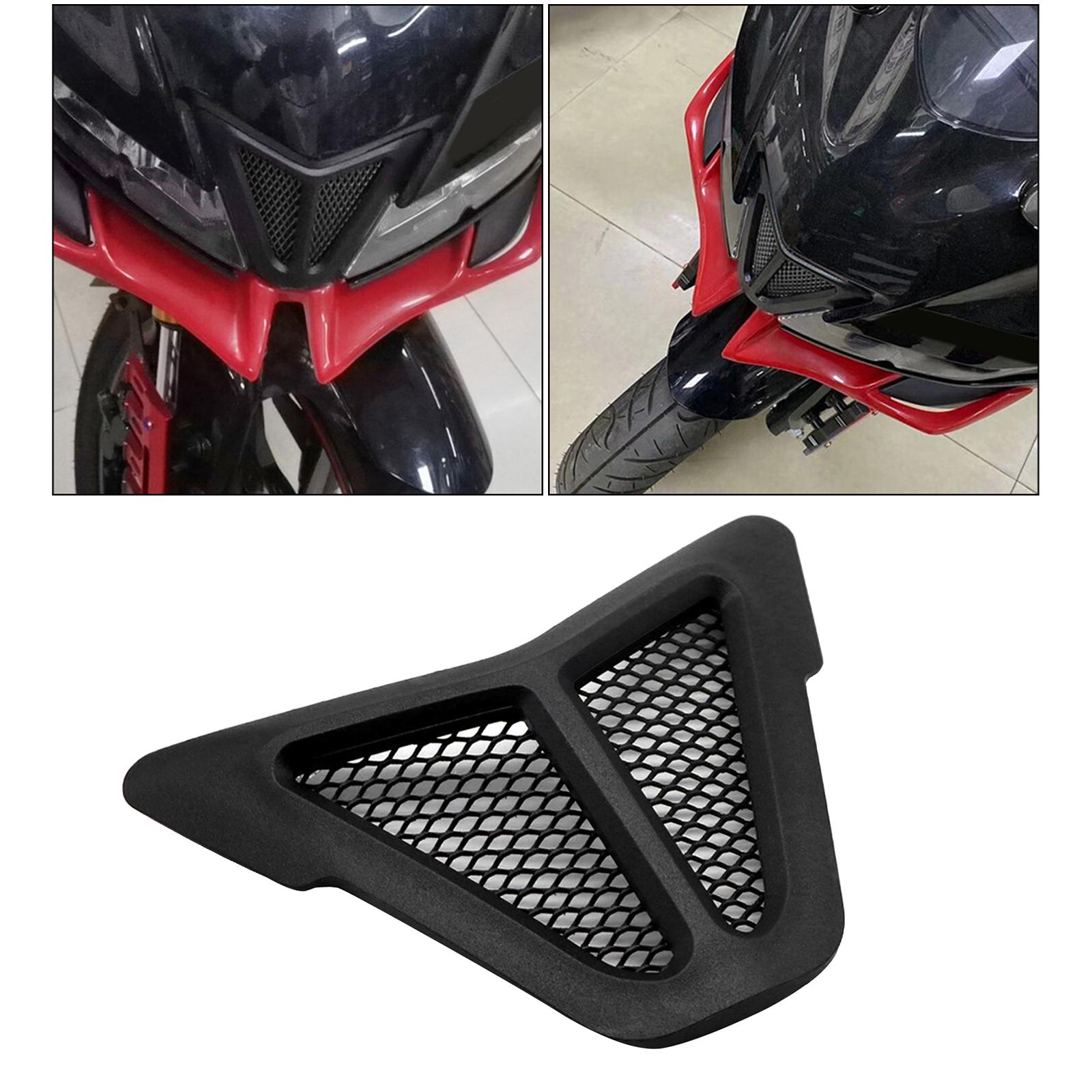 Front Fairing Air Intake Cover for Yamaha R15 V3 YZFR15 R15V3 Black
