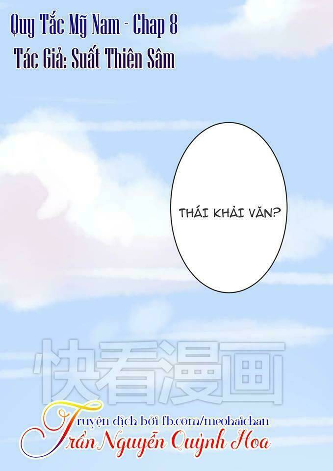 quy tắc của mỹ nam chapter 8 1