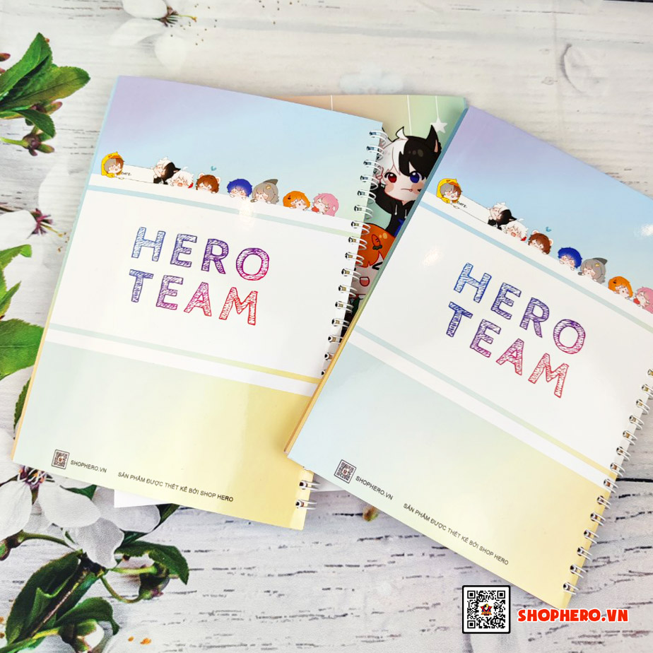 Sổ tay Hero Team khổ A5