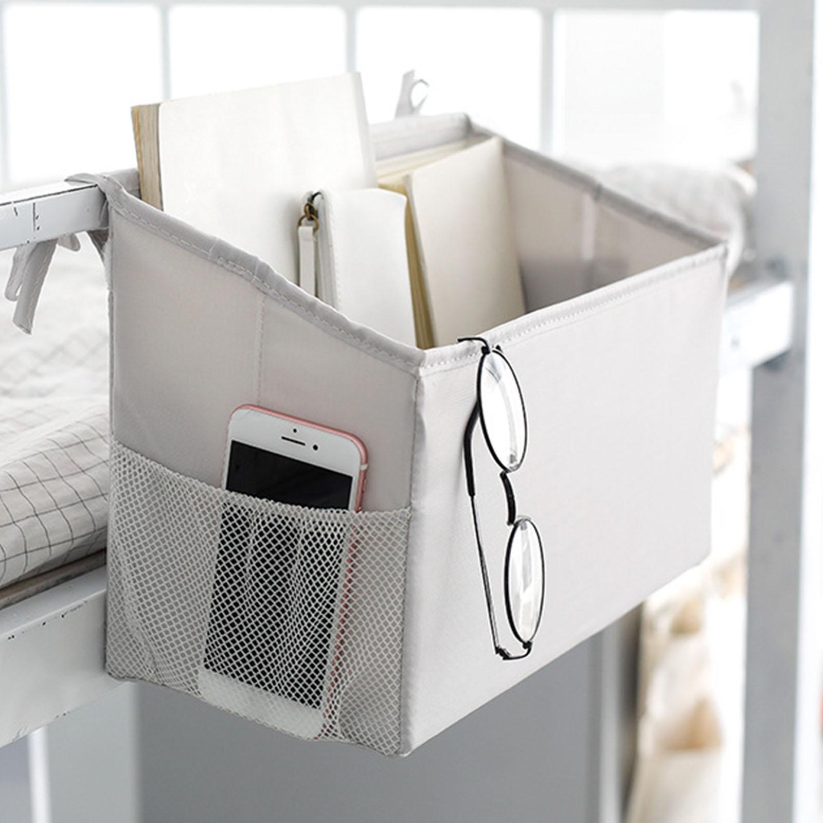 Bedside Pocket Bedside Hanging Basket Multifunction Organizer Caddy for Dorm