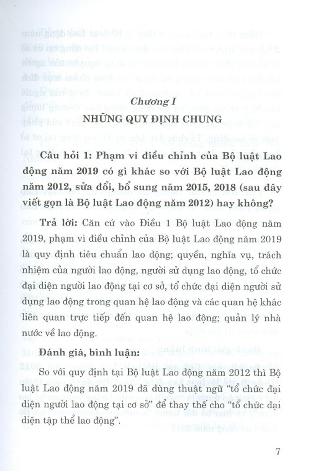 Hỏi – Đáp Bộ Luật Lao Động Năm 2019