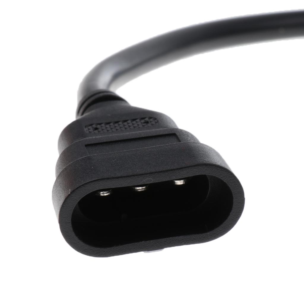 Aluminum Alloy 3 Pin OBD2 To 16 Pin Adapter Diagnostic Cable