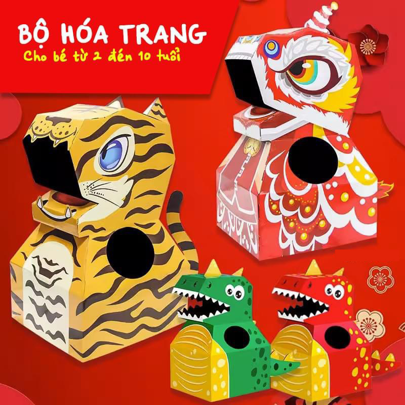 Đồ Chơi Hoá Trang Trung Thu Cho Bé Từ 2-10 Tuổi Đủ Mẫu Đủ SIze, Mẫu Hot Nhất Năm 2023