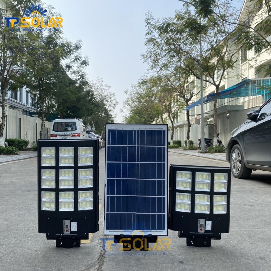 Đèn Đường Liền Thể 3 Mặt Năng Lượng Mặt Trời TP Solar TP-D450N Công Suất 450W Chống Nước IP65, Độ Bền Cao