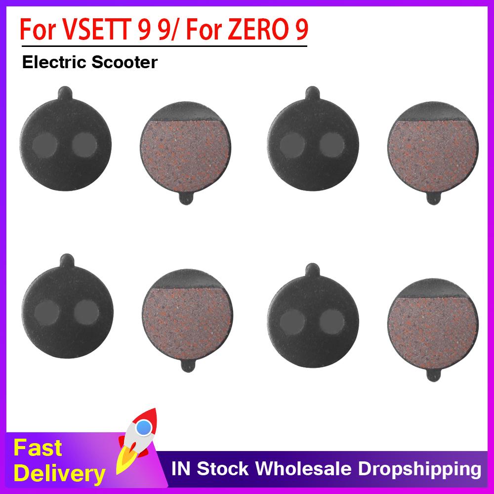 Mới Đa Năng Gốm Sứ Composite Kim Loại Má Phanh Đĩa Cho VSETT 9 9/Cho ZERO 9 Kẹp Phanh Sau Cho Xe Điện má Phanh Đĩa Color: 4pairs