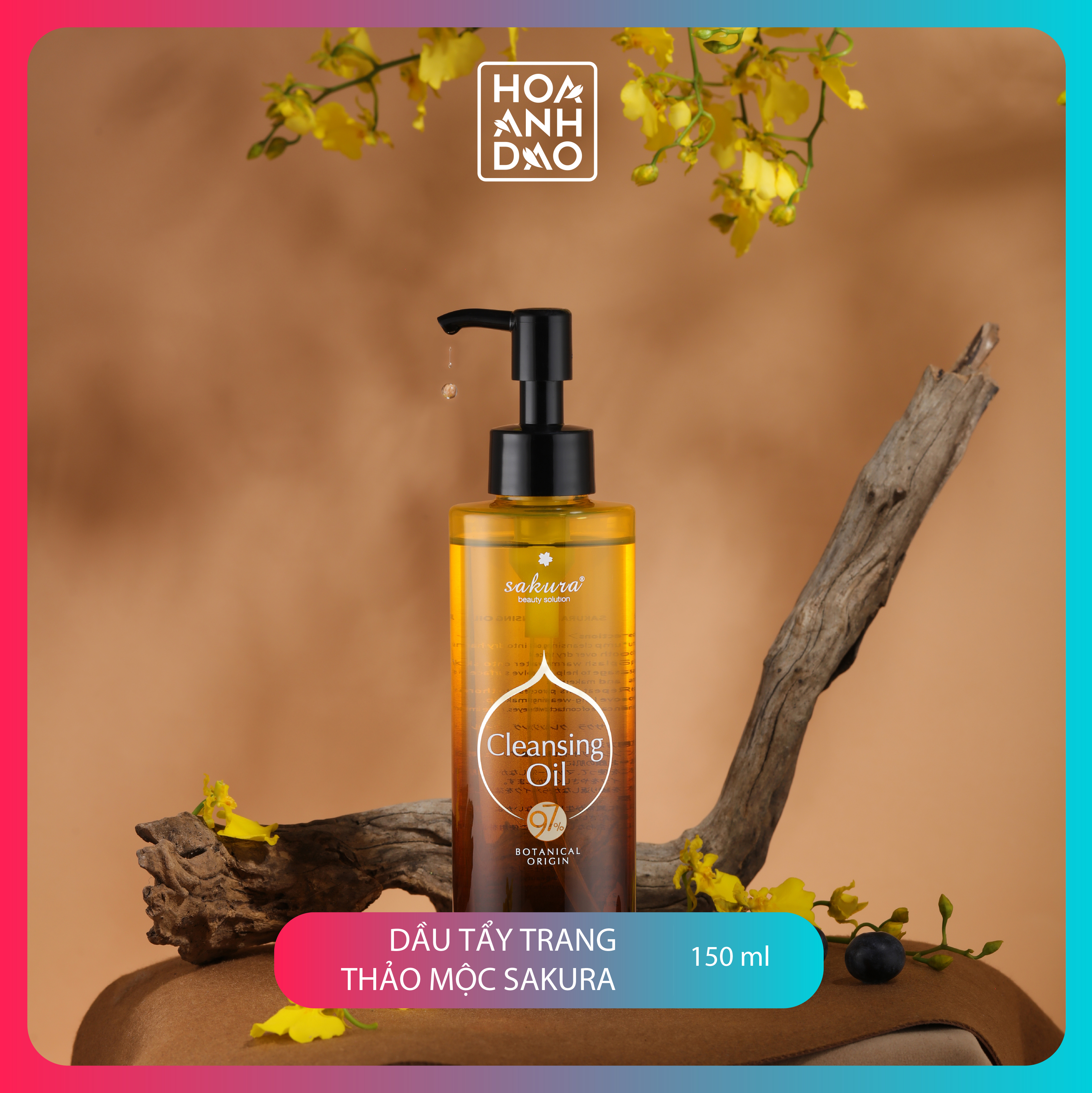 Dầu tẩy trang Sakura Cleansing Oil (150ml)