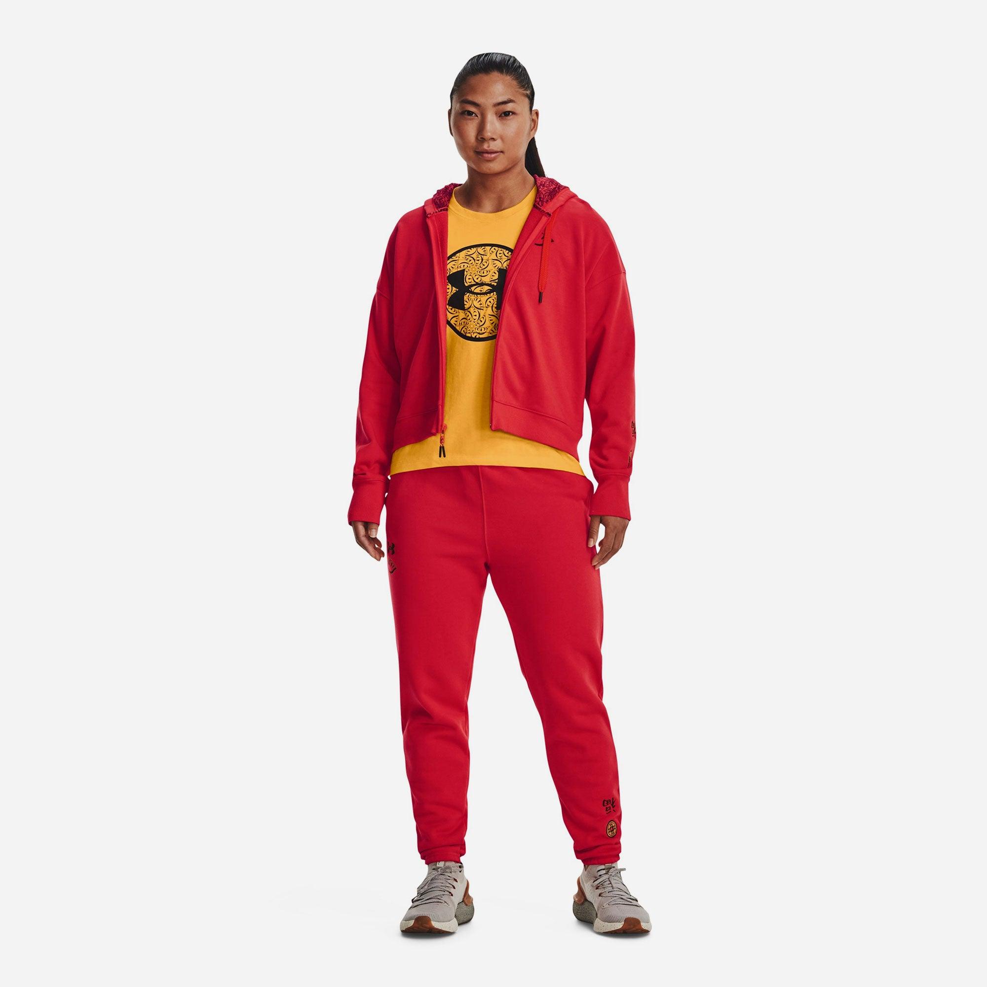 Áo khoác thể thao nữ Under Armour Terry Fz Lny - 1374531-891