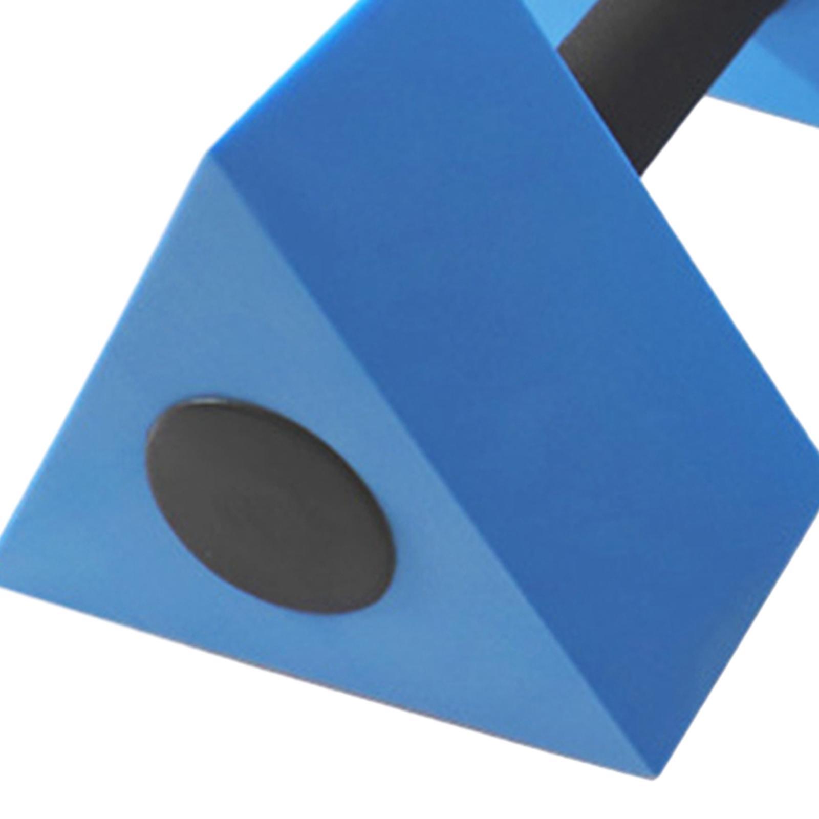 Aquatic Dumbbell Triangle Water Dumbbells EVA Aquatic Exercise Dumbbells High Buoyancy Swimming Barbell Hand Bar for Water Aerobics Workouts