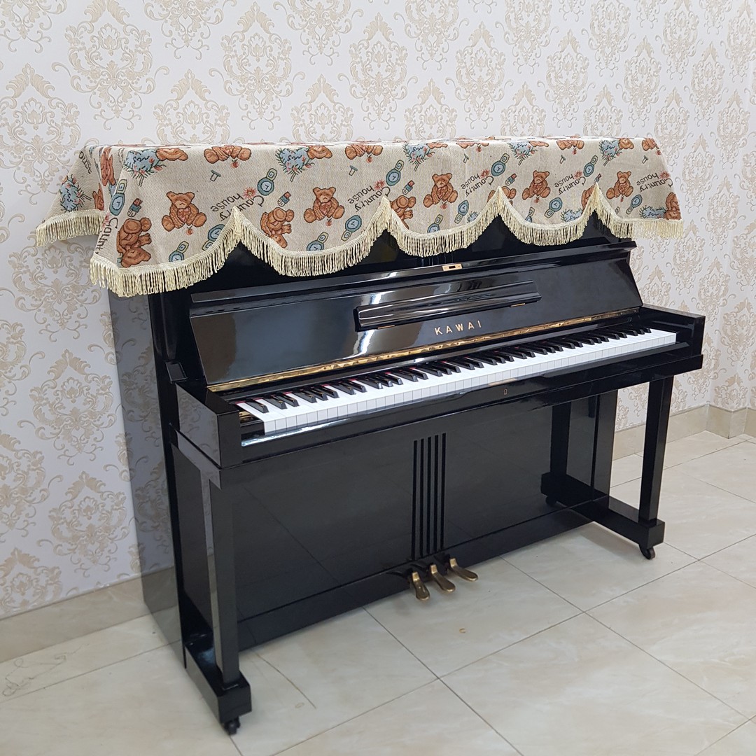 Khăn phủ đàn Piano họa tiết gấu