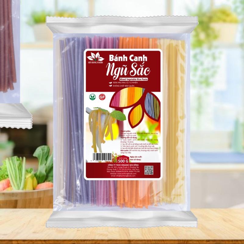 Bánh Canh Ngũ Sắc 500gr, Bánh Canh Ống Giảm Cân, Ăn Kiêng Tốt Cho Sức Khỏe