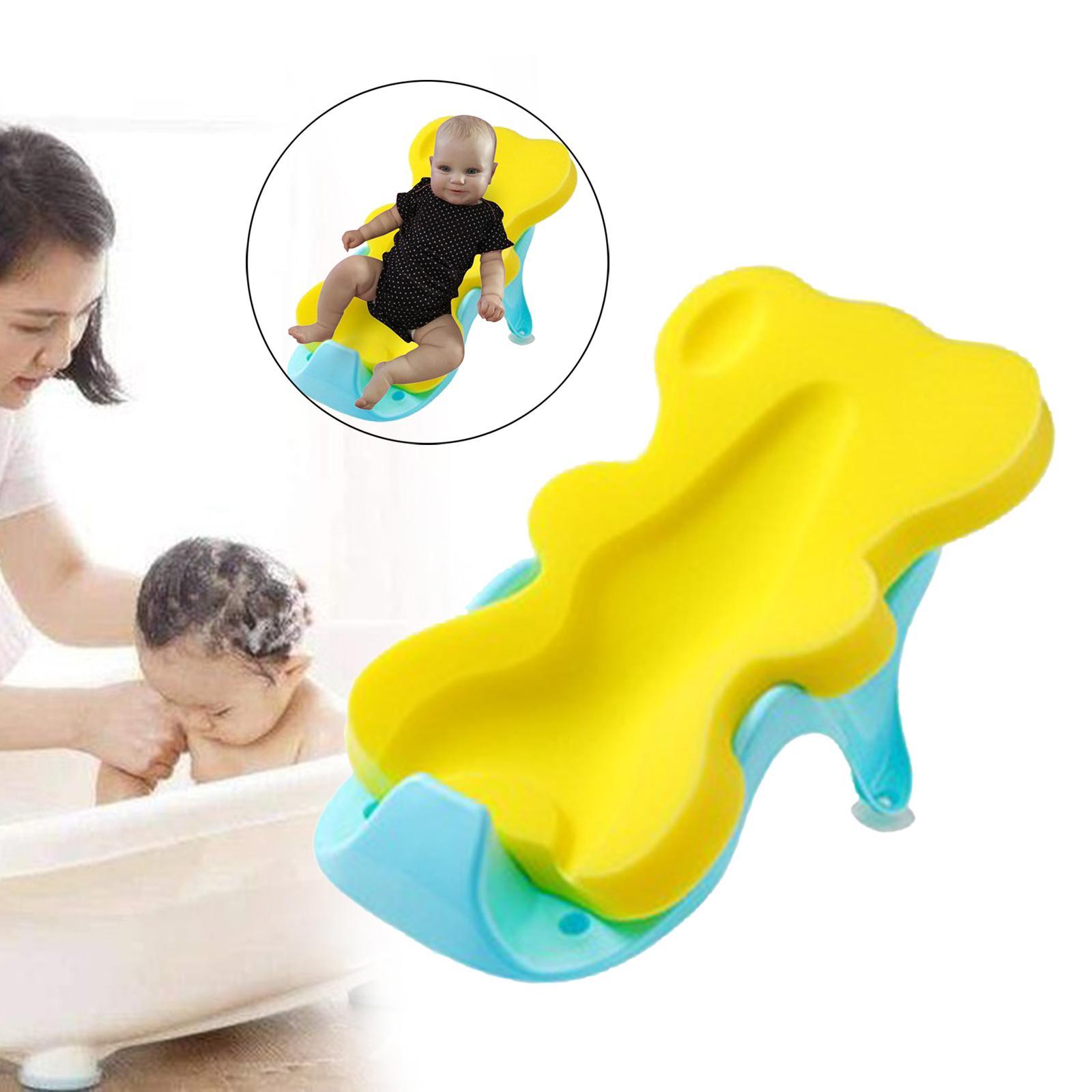 Infant Bath Sponge Skid Proof Comfy Infant Mat for Toddlers Bathroom Summer Children
