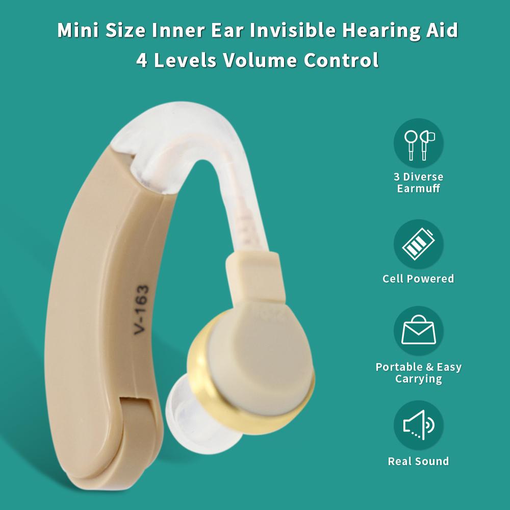 Tai nghe vô hình A-id 4 mức Điều chỉnh âm lượng