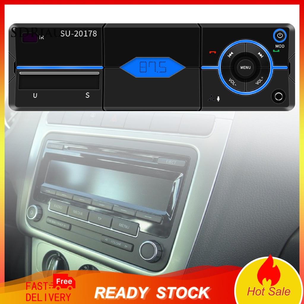*QCDZ* SWM-20178 LED Display USB Interface Car Bluetooth MP3 Music Player Receiver